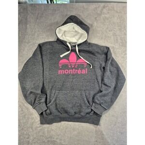 Women's Montreal Logo Hoodie Sz M, Y2K